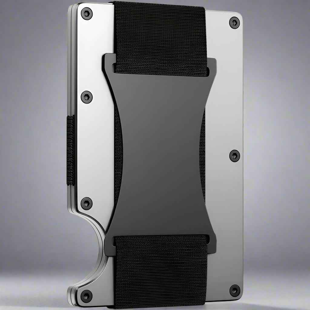 Carbon Fiber Wallet - RFID Blocking Metal Card Holder