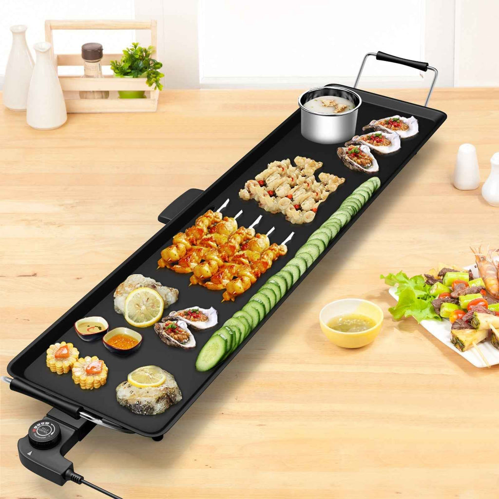 35-Inch Electric Griddle with Adjustable Temperature