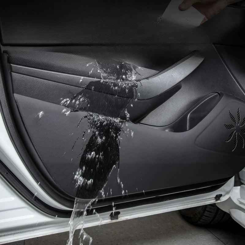 Car Door Sill Protectors and Anti-kick Mat for Geely