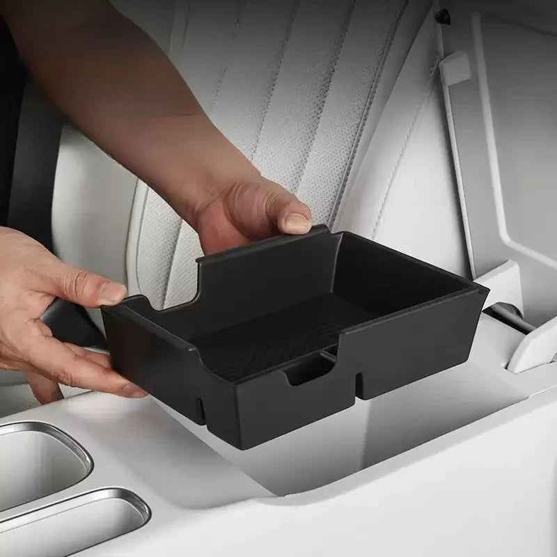Center Console Organizer Tray and Lower Storage Box for Geely EX2