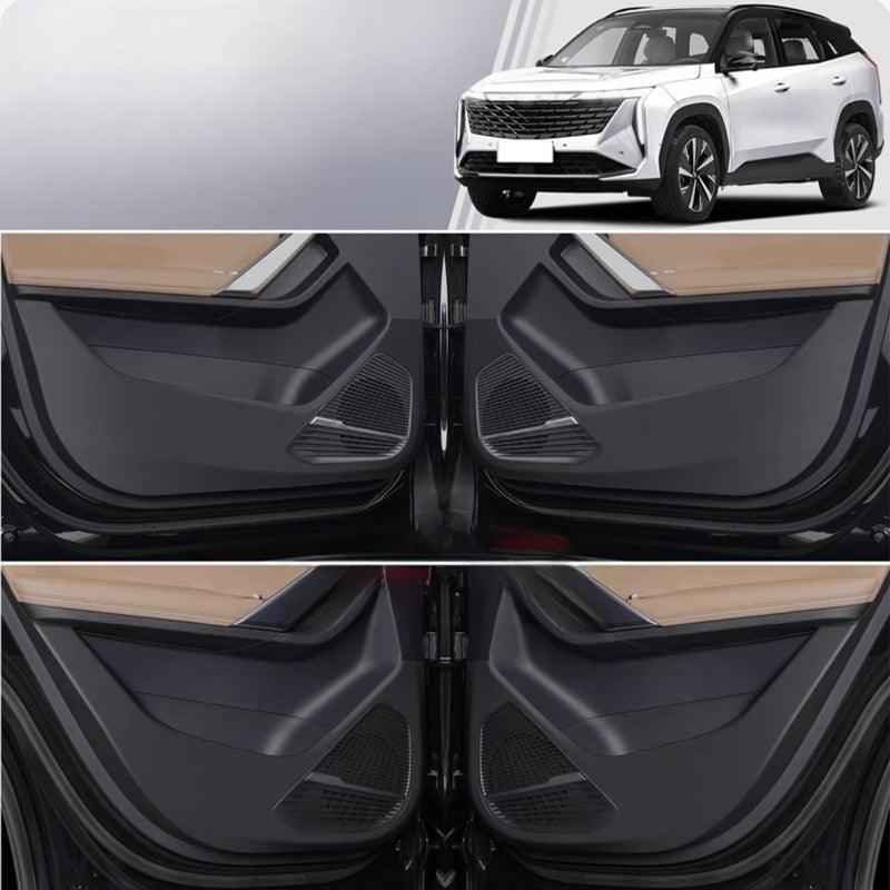 Car Door Sill Protectors and Anti-kick Mat for Geely