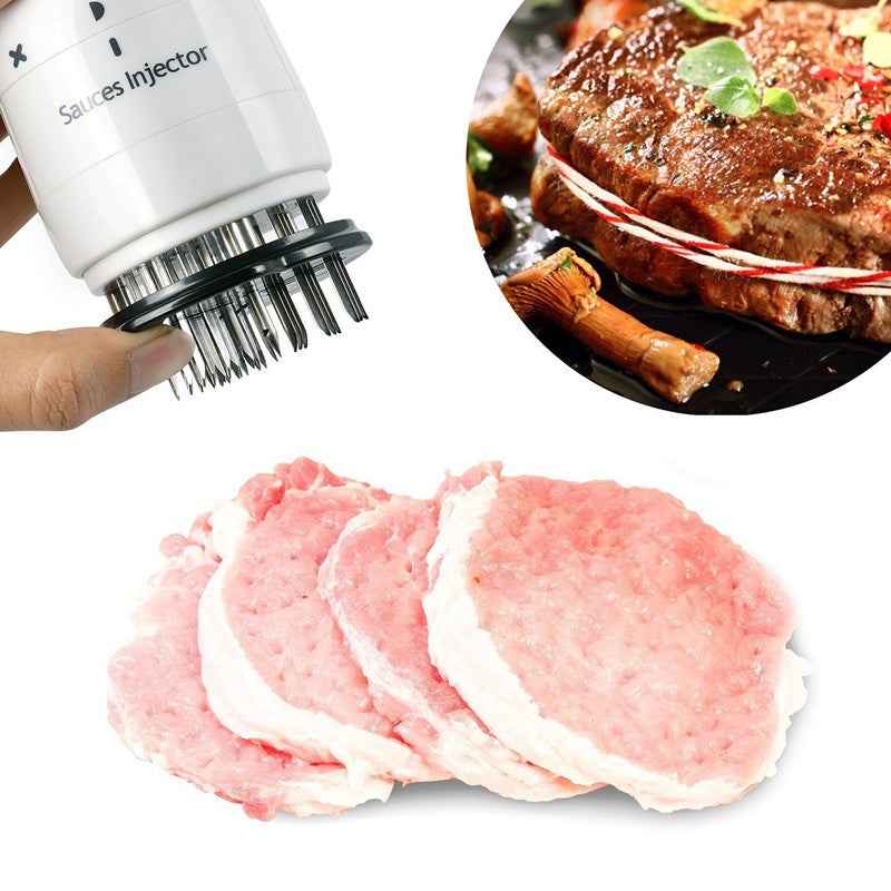 Meat Marinade Injector & Tenderizer – Stainless Steel Needle, Deep Flavor Infusion