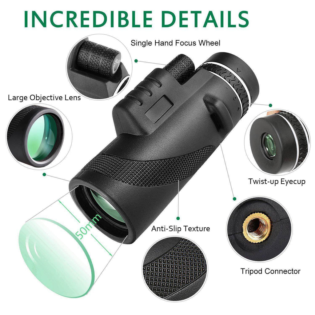 Handheld Monocular Telescope – Compact Mini Binoculars