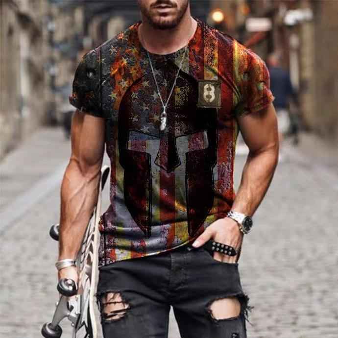 Men’s Summer vintage casual T-shirts