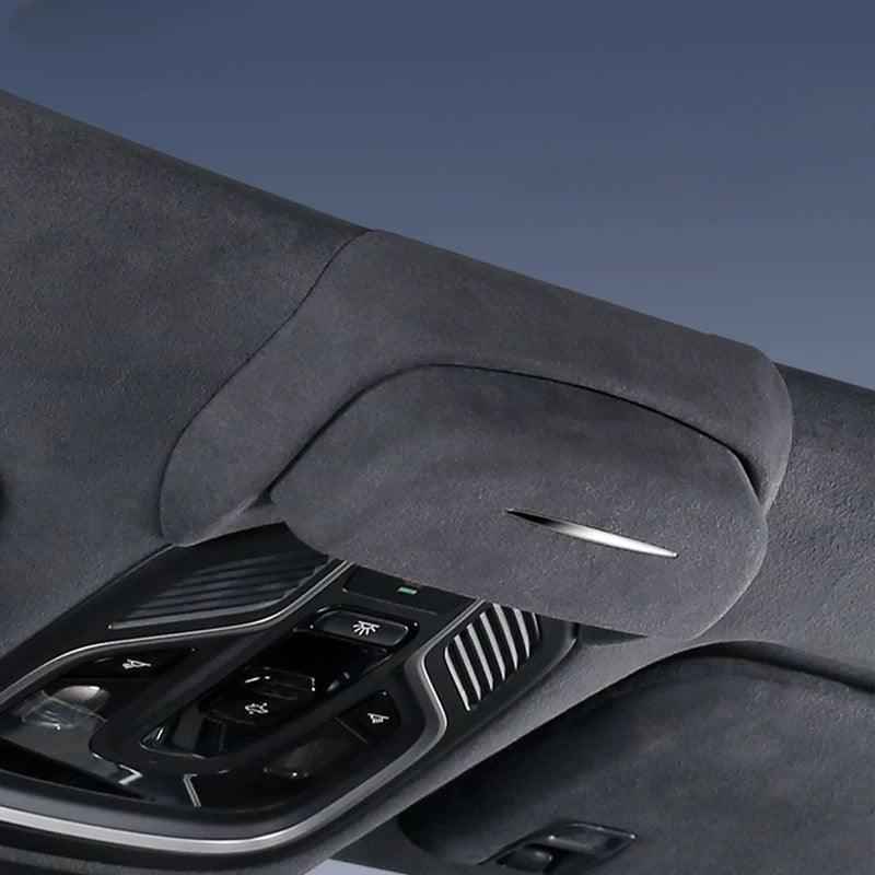 Suede Car Eyeglass Case for Geely（Not compatible with Starray in the UK）