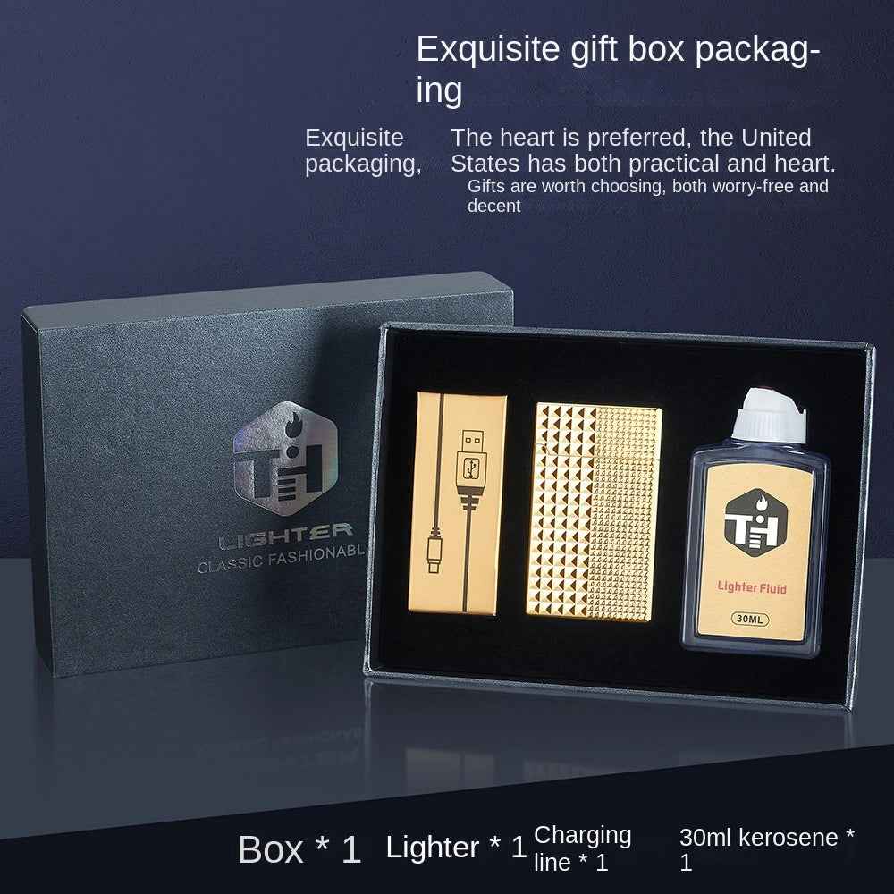 Voice-Controlled Kerosene Lighter – Black Tech Electric Igniter
