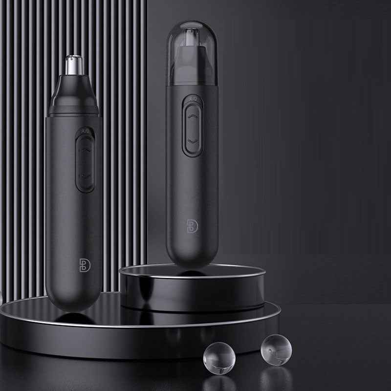 Electric Nose & Eyebrow Hair Trimmer – Painless Grooming Tool