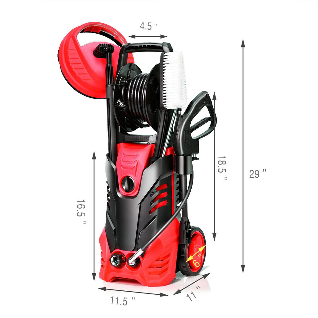 3000 PSI Electric High-Pressure Washer with Patio Cleaner