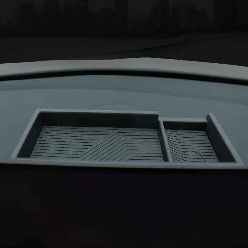 Center Console Screen Back Storage Box for Geely EX2