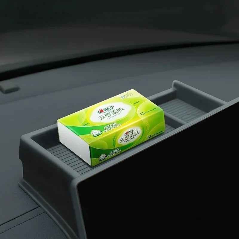 Center Console Screen Back Storage Box for Geely EX2