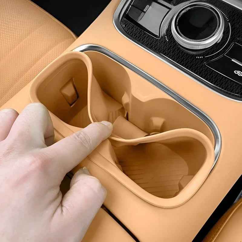 Cup Holder Pad  for  Geely EX5 EM-i（Not compatible with the Australian version）