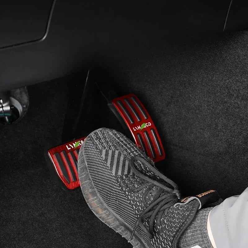 Aluminum Accelerator Brake Foot Pedals for Lynk & Co 08
