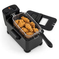 3.2QT Electric Stainless Steel Deep Fryer with Timer
