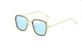 Women's Sunglasses Metal Retro Square Frame Steampunk