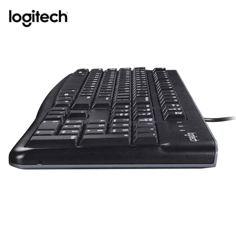 Logitech K120 Wired USB Keyboard – Waterproof & Quiet