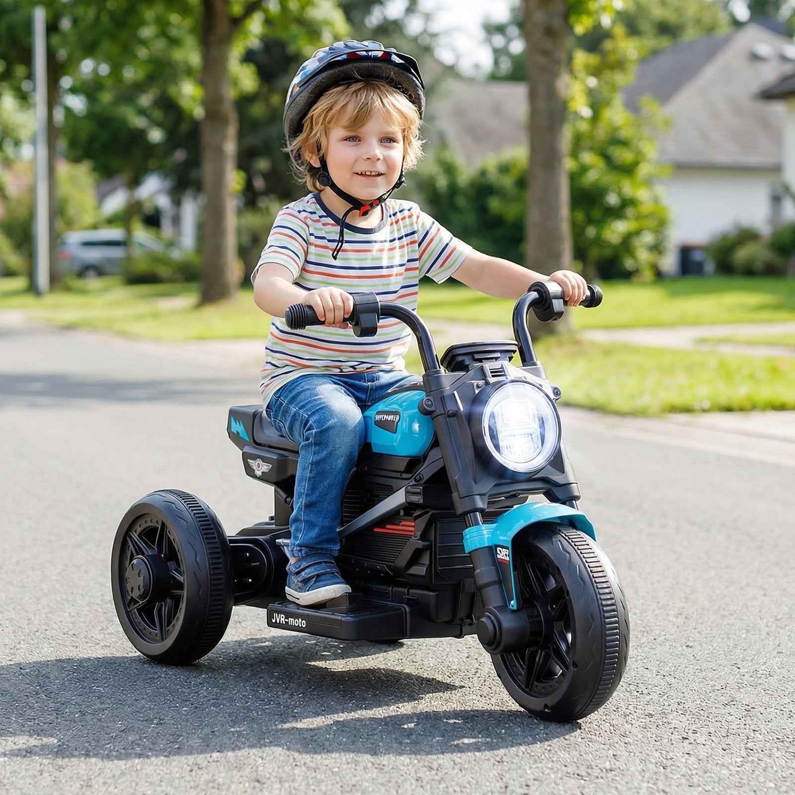 6V Kids Electric Motorcycle with LED Headlight & Music – Ages 3-5