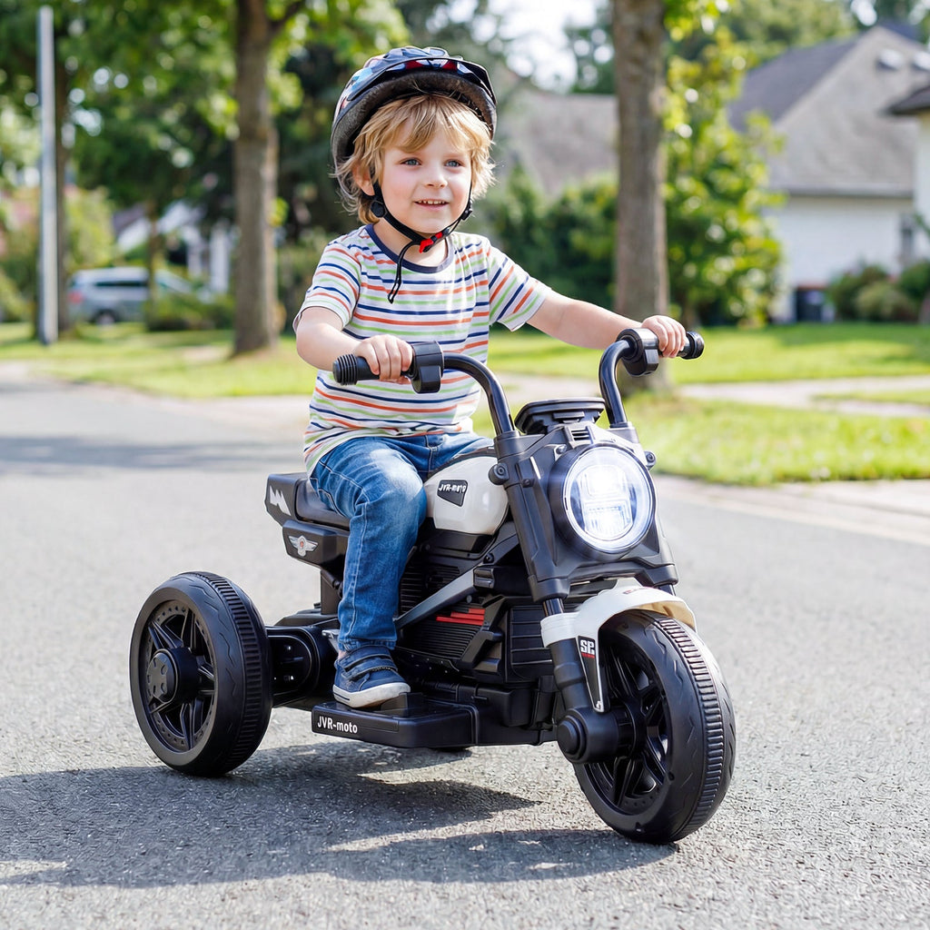6V Kids Electric Motorcycle with LED Headlight & Music – Ages 3-5