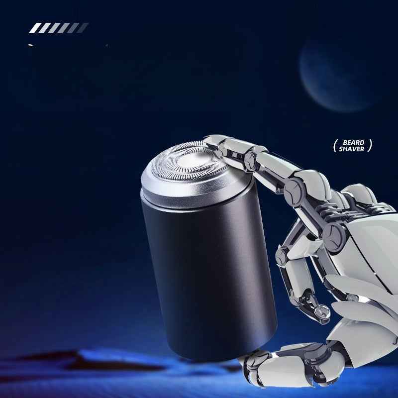 Mini Steel Cannon Travel Shaver Fully Portable Multi functional Men's Electric Shaver