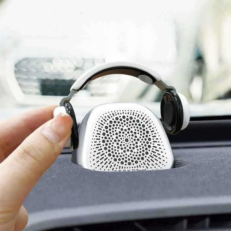 Headphone-shaped Center Speaker Decor