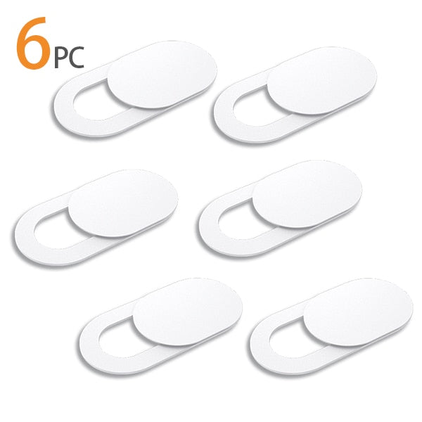 "6Pcs Webcam Cover Shutter Magnet Slider – Privacy Sticker for Laptop, Tablet & Smartphone