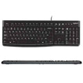 Logitech K120 Wired USB Keyboard – Waterproof & Quiet