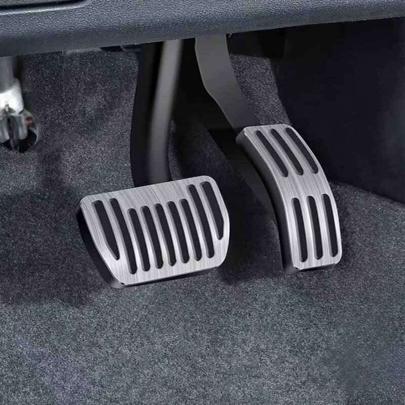 Brushed Aluminum Performance Pedals for Geely