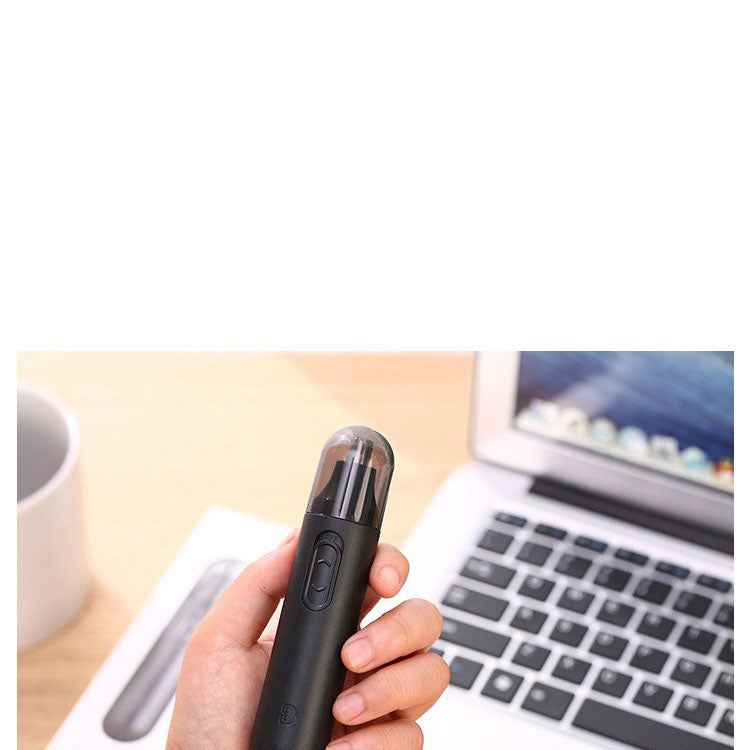 Electric Nose & Eyebrow Hair Trimmer – Painless Grooming Tool