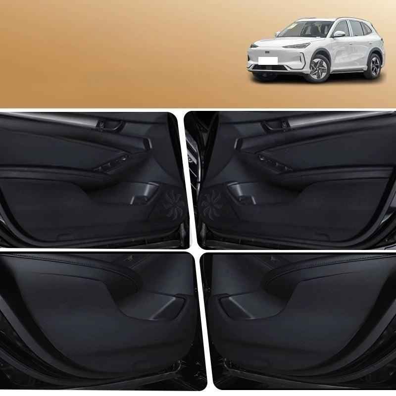 Car Door Sill Protectors and Door Kick Plate for Geely