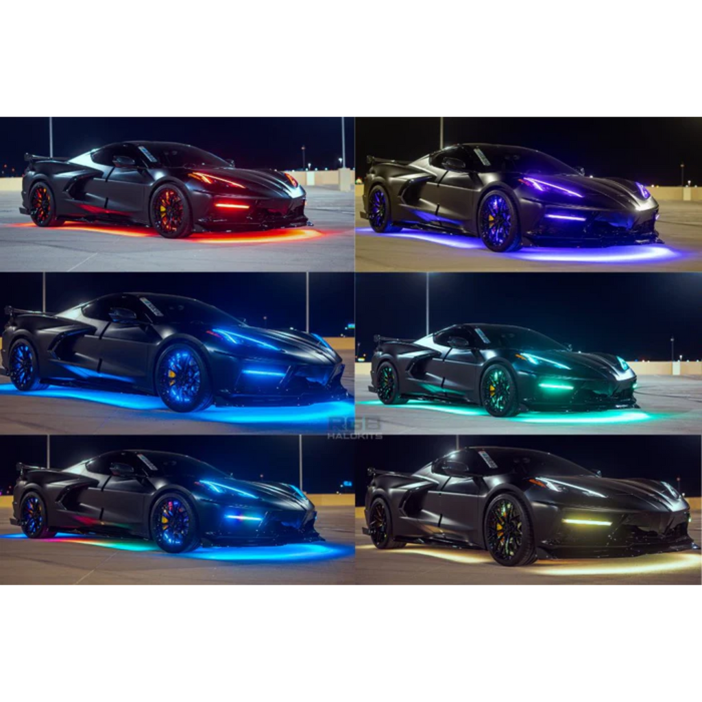 Flow Series LED Underglow Lighting Kit 3.0 | Custom 6pc | Flexible ...