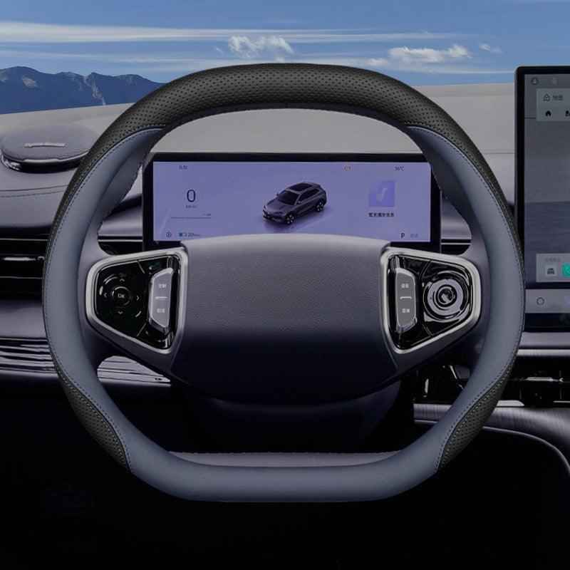 Nappa Leather Steering Wheel Cover for Lynk & Co 08