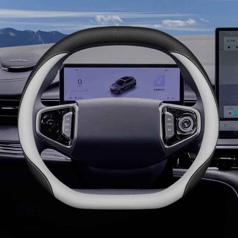 Nappa Leather Steering Wheel Cover for Lynk & Co 08