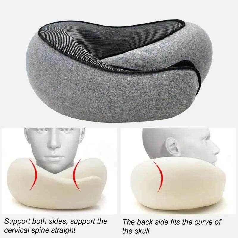 Travel pillows for airplanes