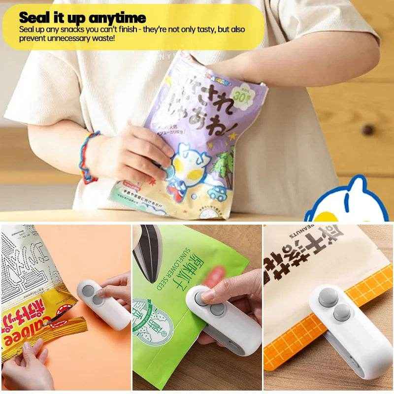 Mini Bag Sealer 2-in-1