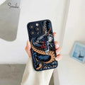 Fashion Chinese Vintage Dragon Phone Case For iPhone 13 12 11 14 Pro Max 14 Plus 7 8 Plus SE2020 XS XR X Soft Silicon Back Cover