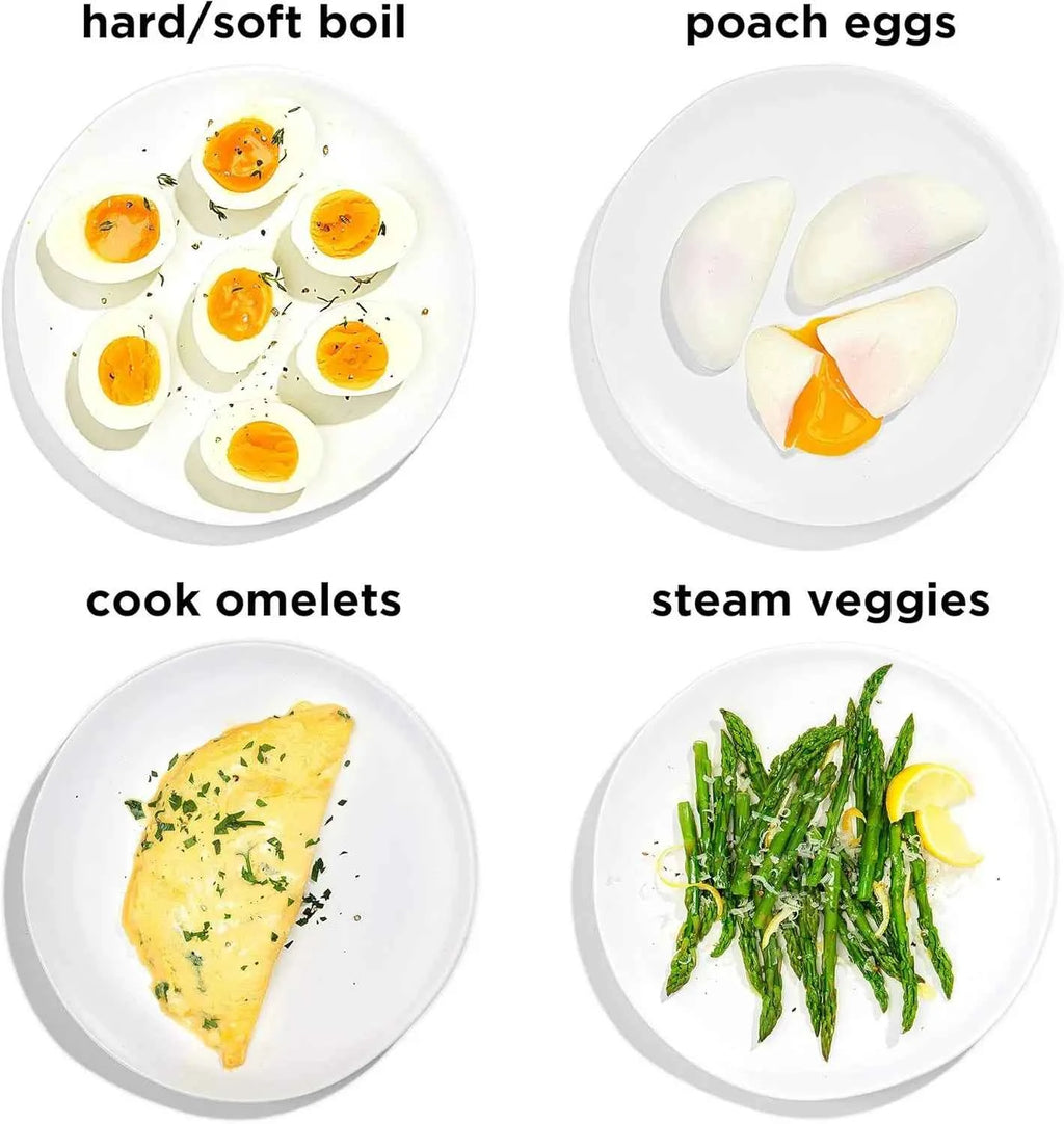 🍳 6‑Egg Rapid Electric Cooker – Steam, Poach & Boil with Ease