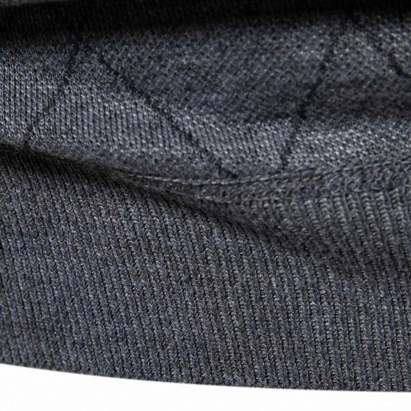 New Fashion Mens Knit Sweater American Half Zip Fleeced Knitwear Men's Stand Collar Casual Sweaters Pullovers