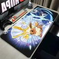 Kawaii Japan Anime Mouse Pad PC Colorful E-eevee Gamer Cabinet Mousepad XXL P-pokemon Keyboard Rug Laptop Gaming Rubber Desk Mat