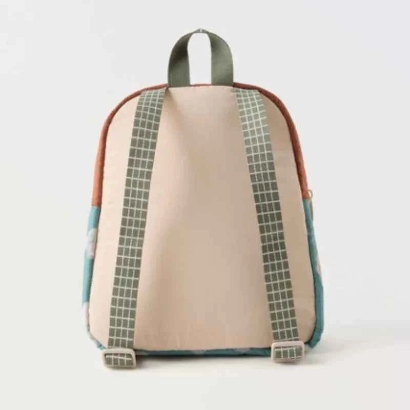 New Stylecartooncar Pattern Embroidered Children's Backpack Fashionable and Versatile Kindergarten School Bag for Boys and Girls