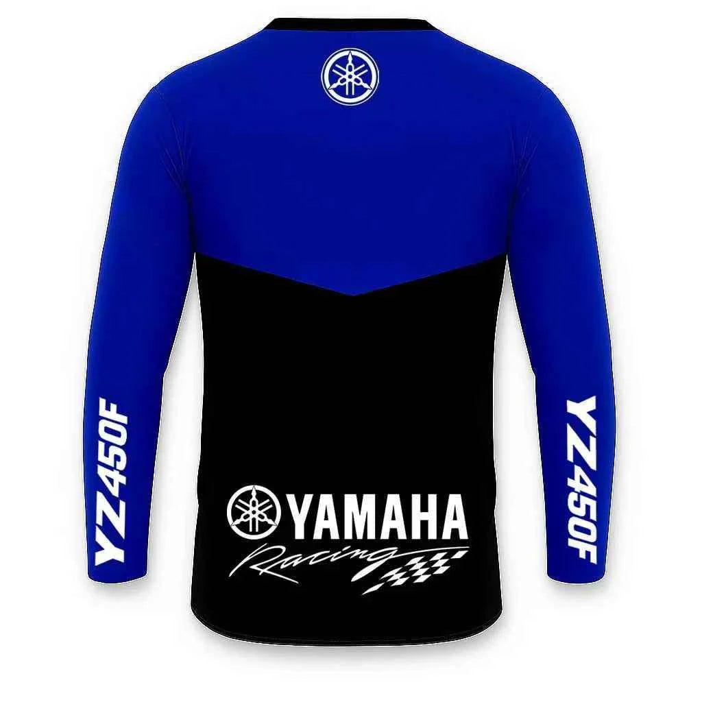 Yamaha New MXGP Super Motocross Racing Jersey Men And Women Oversized Breathable And Quick Drying Motorcycle Riding T-Shirt
