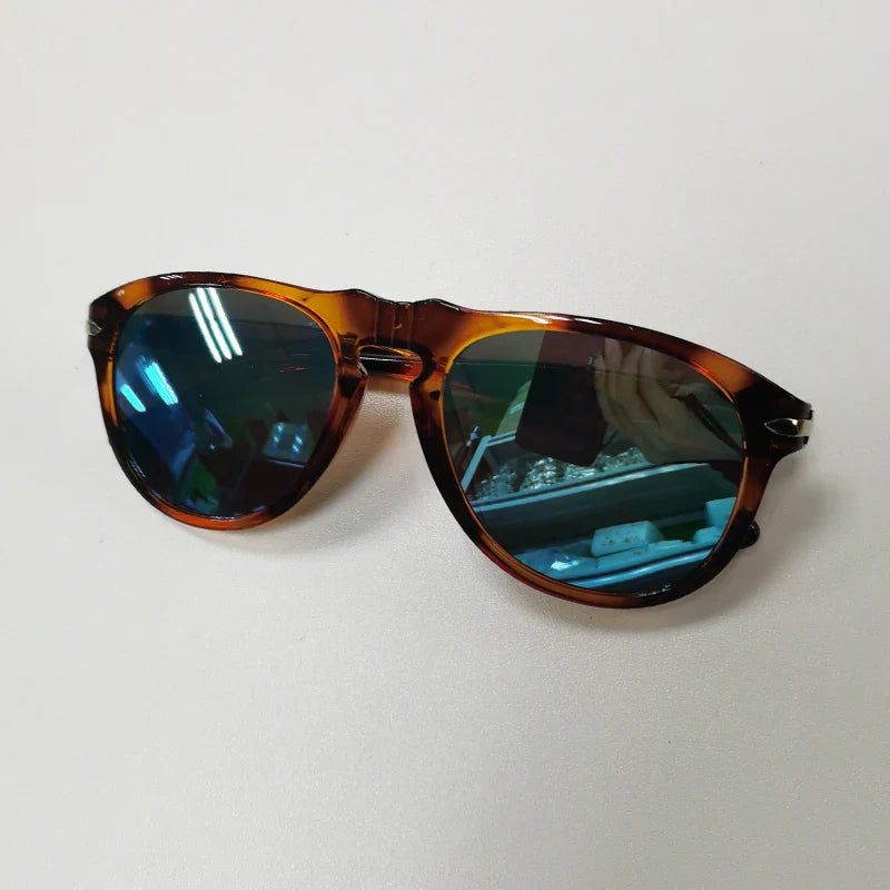 TAC UV400 Polarized Pilot Sunglasses Vintage Brand Design Men Women Luxury Glasses Mirror Sports Gafas De Sol with Metal Hinge