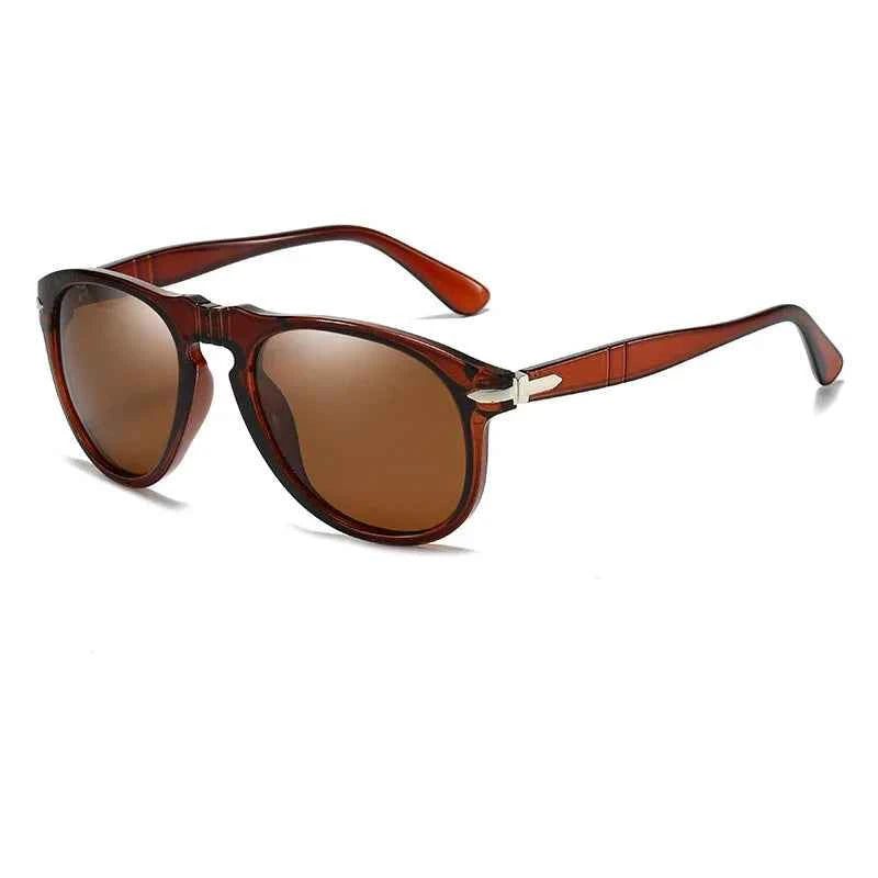 TAC UV400 Polarized Pilot Sunglasses Vintage Brand Design Men Women Luxury Glasses Mirror Sports Gafas De Sol with Metal Hinge
