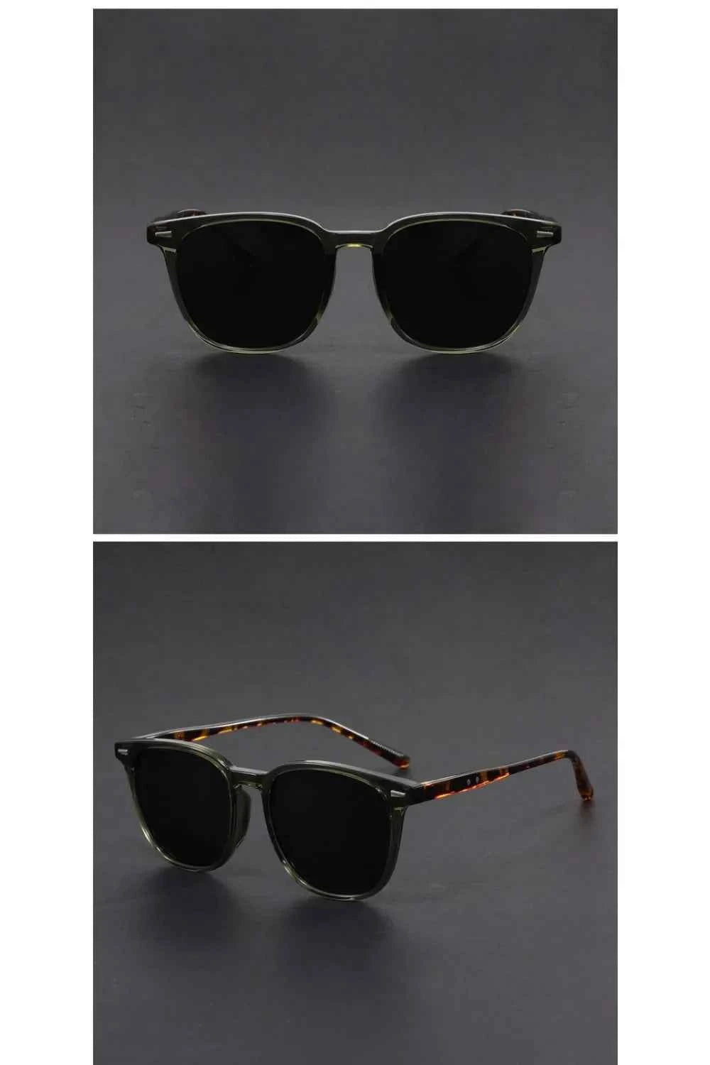 Male and female ultralight round sunglasses driving fishing UV polarized fashion glasses