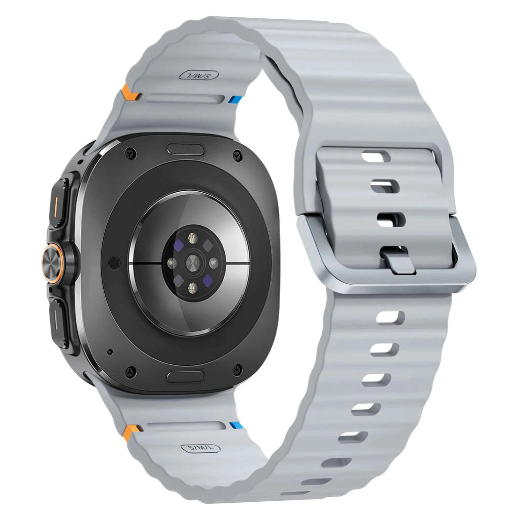 Original Strap for Samsung Galaxy Watch ultra strap 47mm Silicone Bracelet Galaxy Watch 5 pro/4/6 Classic/7 44mm 40mm 43 46 band