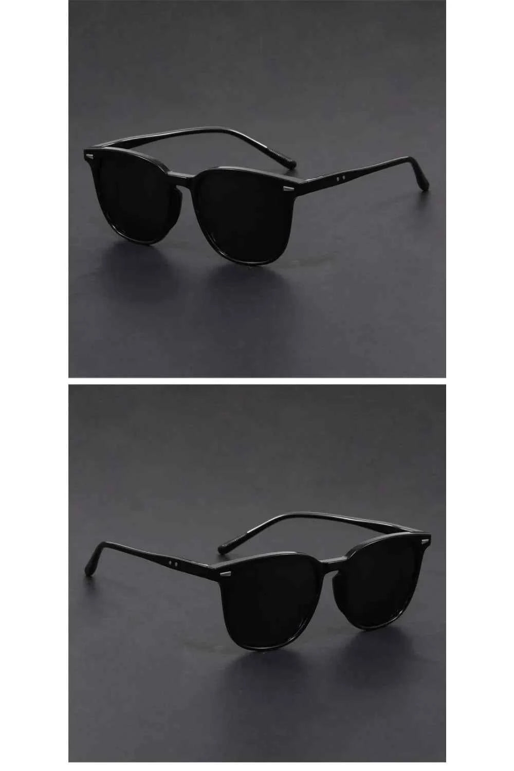 Male and female ultralight round sunglasses driving fishing UV polarized fashion glasses