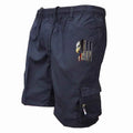 Men's Elastic Waist Cargo Work Shorts Men Outdoor Leggings Leisure Harajuku Street Style Jogging Shorts Loose Work Casual Shorts
