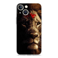 Luxury Transparent Phone Case For iPhone 15 14 13 12 11 Pro Max XS X XR 7 8 Plus Clear Cover Black Cheetah Tiger Lion Animals