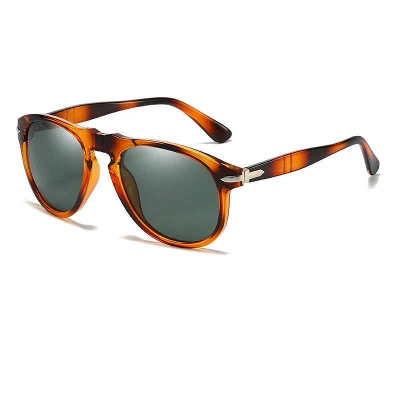 TAC UV400 Polarized Pilot Sunglasses Vintage Brand Design Men Women Luxury Glasses Mirror Sports Gafas De Sol with Metal Hinge
