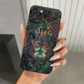 Colorful Lion Pattern Phone Case For iPhone 16 15 Cases iPhone 14 13 12 11 Pro Max XS X XR 7 8 14 Plus Shockproof Silicone Cover