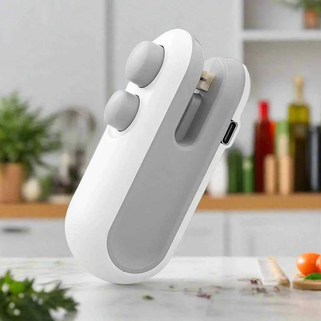 Mini Bag Sealer 2-in-1