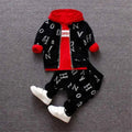 Spring and Autumn Boys Clothing Set Girls' Spring and Autumn Leisure Three piece Set Infant and Young Children's Clothing